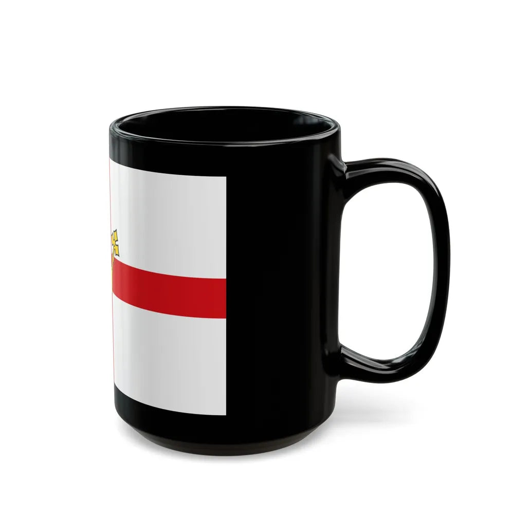 Flag of Koblenz Germany - Black Coffee Mug-Go Mug Yourself