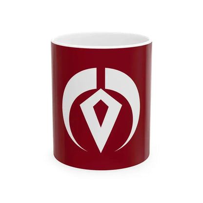 Flag of Kobuchisawa Yamanashi 1962-2006 (Japan) White Coffee Mug 11oz - Go Mug Yourself