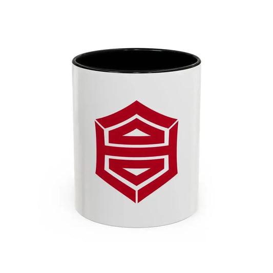 Flag of Kochi Kochi Japan - Accent Coffee Mug 11oz Black - Go Mug Yourself