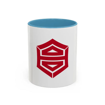 Flag of Kochi Kochi Japan - Accent Coffee Mug 11oz Light Blue - Go Mug Yourself