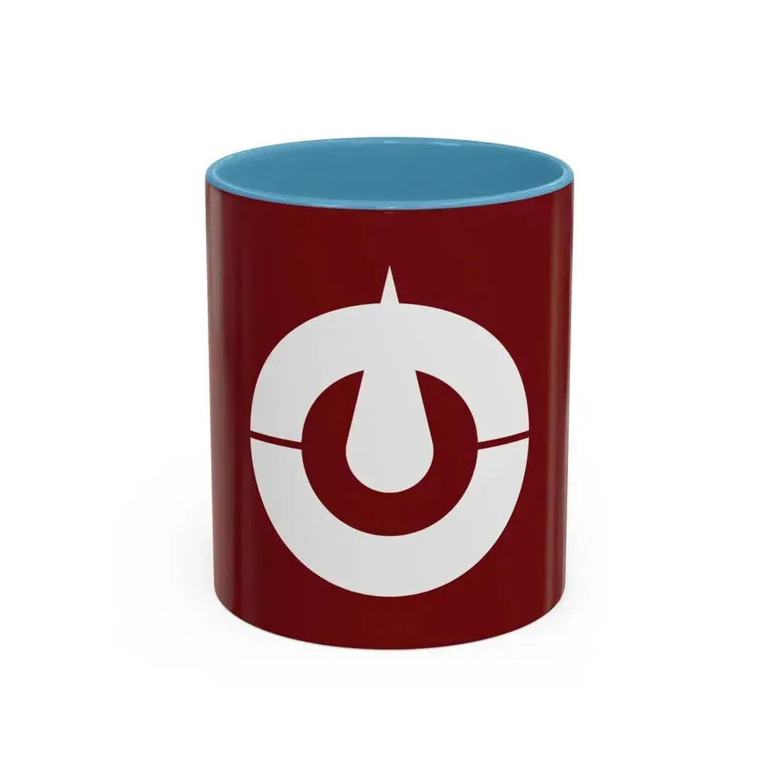Flag of Kochi Prefecture Japan - Accent Coffee Mug 11oz Light Blue - Go Mug Yourself