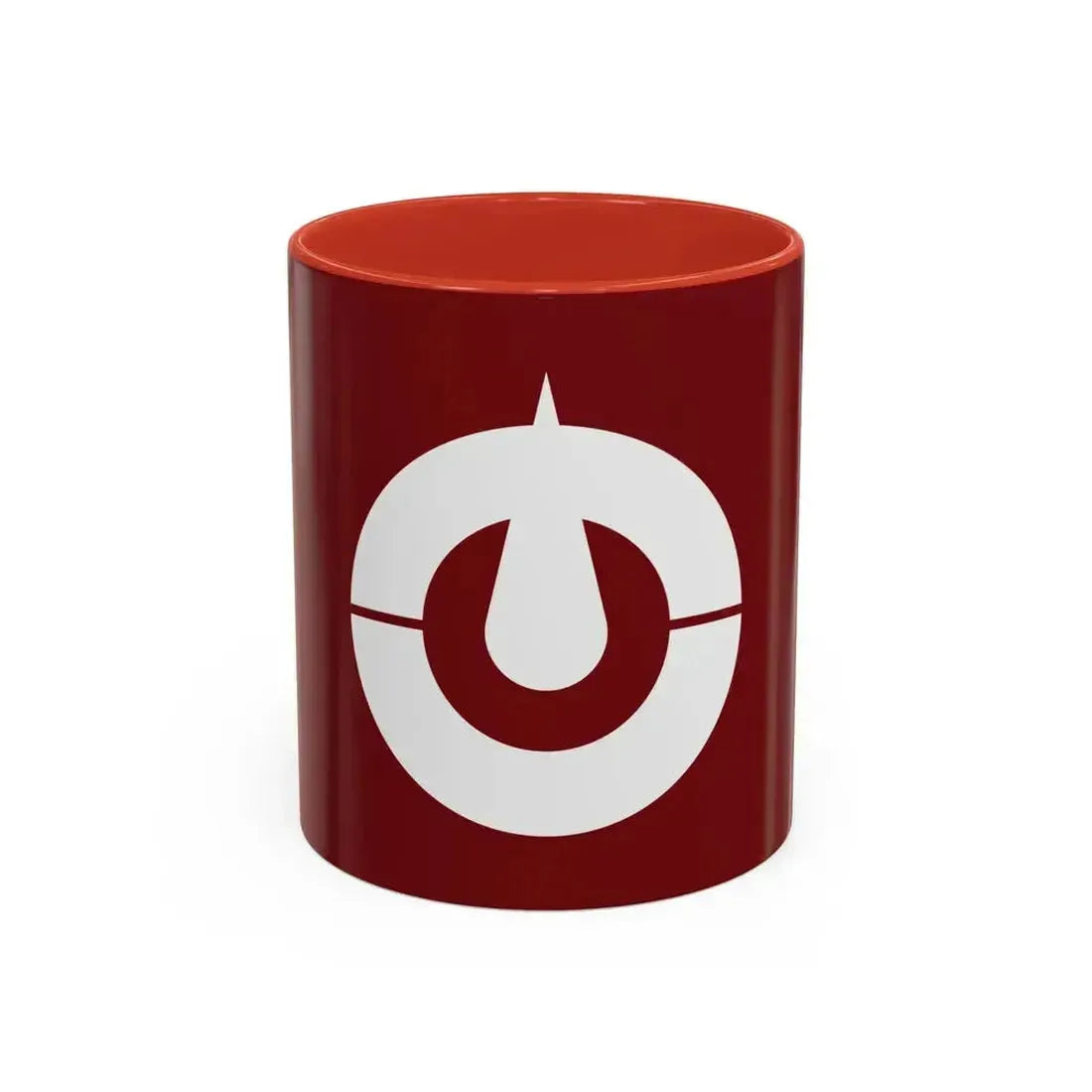 Flag of Kochi Prefecture Japan - Accent Coffee Mug 11oz Red - Go Mug Yourself