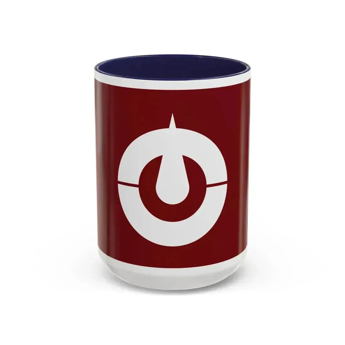Flag of Kochi Prefecture Japan - Accent Coffee Mug 15oz Navy - Go Mug Yourself