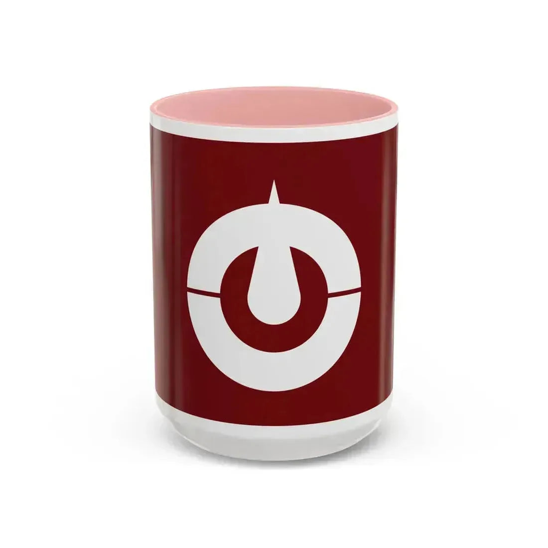 Flag of Kochi Prefecture Japan - Accent Coffee Mug 15oz Pink - Go Mug Yourself