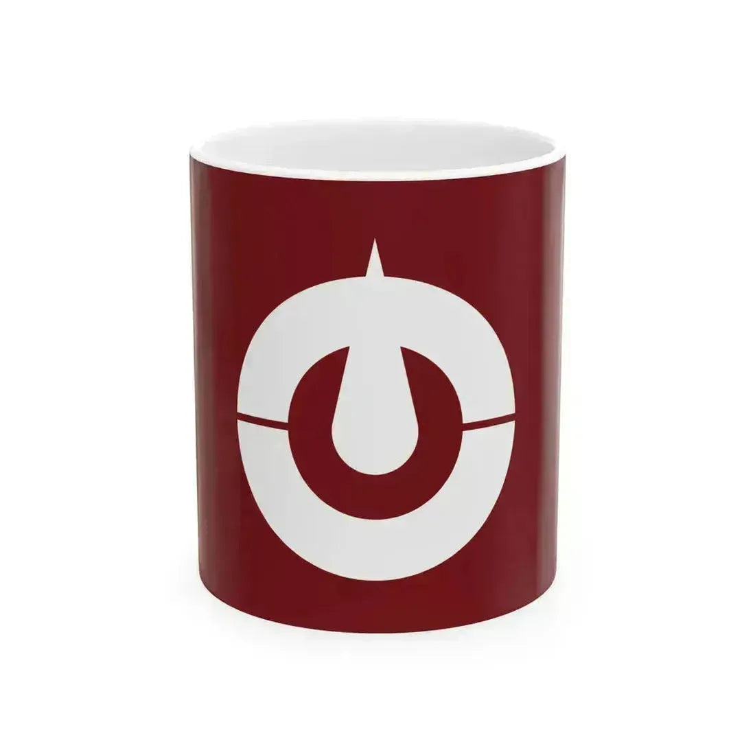 Flag of Kochi Prefecture (Japan) White Coffee Mug 11oz - Go Mug Yourself