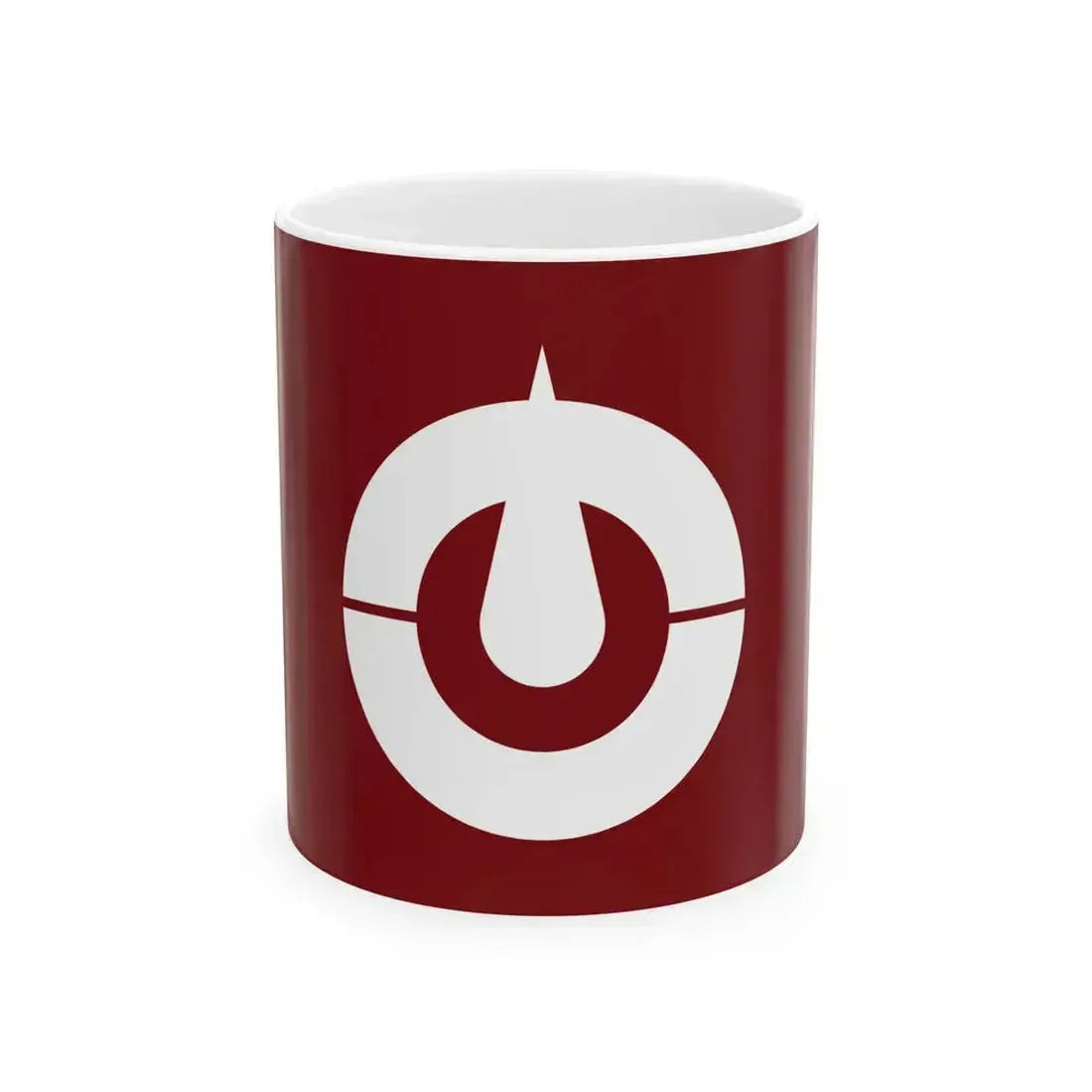 Flag of Kochi Prefecture Japan - White Coffee Mug 11oz - Go Mug Yourself