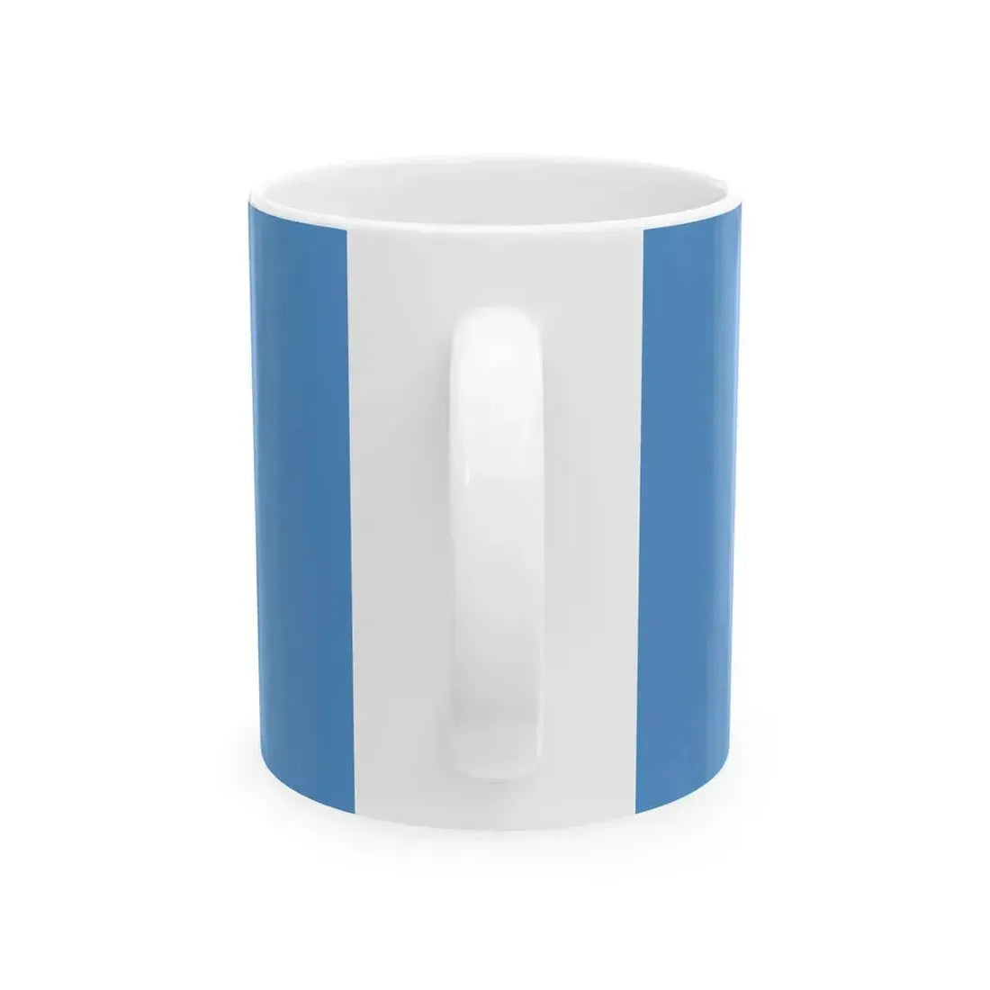 Flag of Kocser (Hungary) White Coffee Mug - Go Mug Yourself