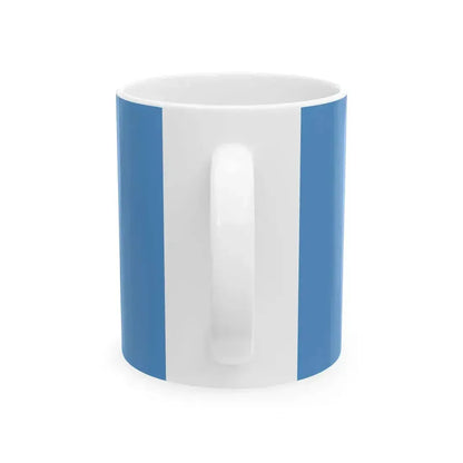 Flag of Kocser (Hungary) White Coffee Mug - Go Mug Yourself