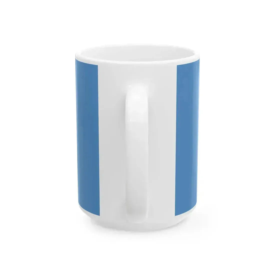 Flag of Kocser (Hungary) White Coffee Mug - Go Mug Yourself