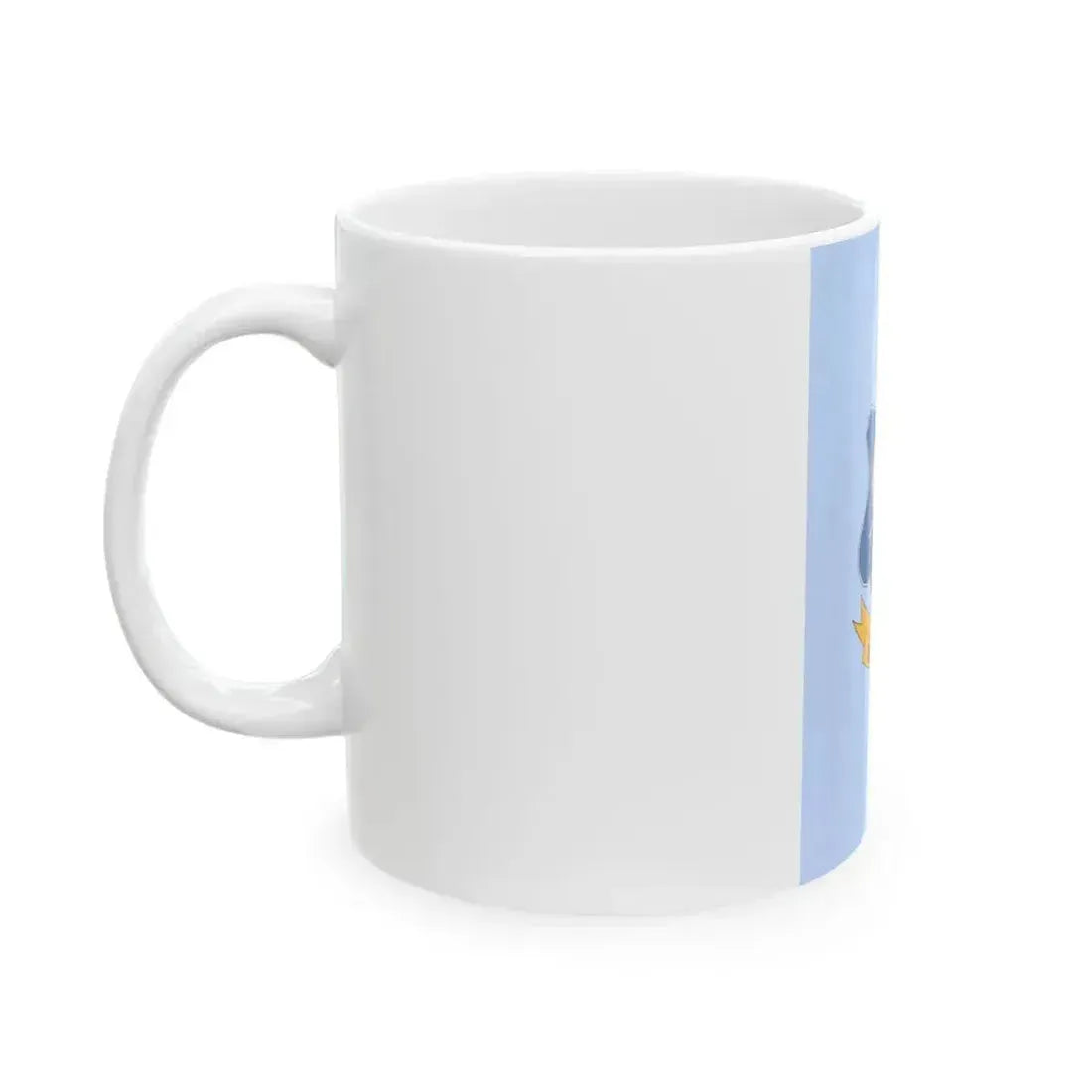 Flag of Kocsola (Hungary) White Coffee Mug - Go Mug Yourself
