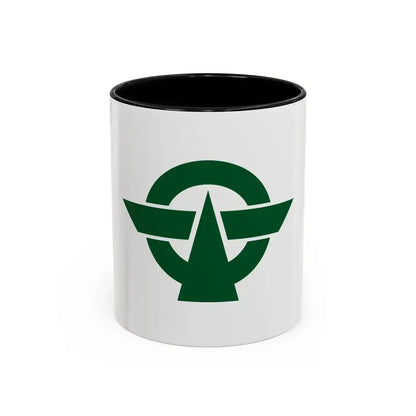 Flag of Kodaira Tokyo Japan - Accent Coffee Mug 11oz Black - Go Mug Yourself