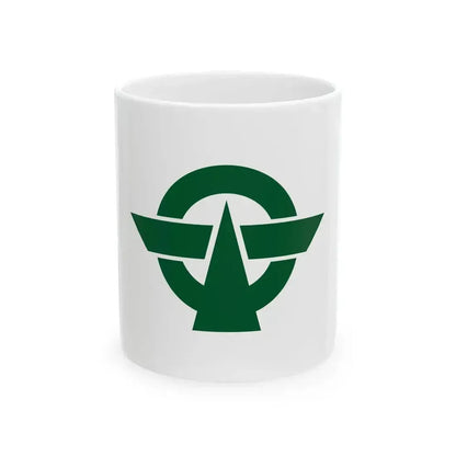Flag of Kodaira Tokyo (Japan) White Coffee Mug 11oz - Go Mug Yourself