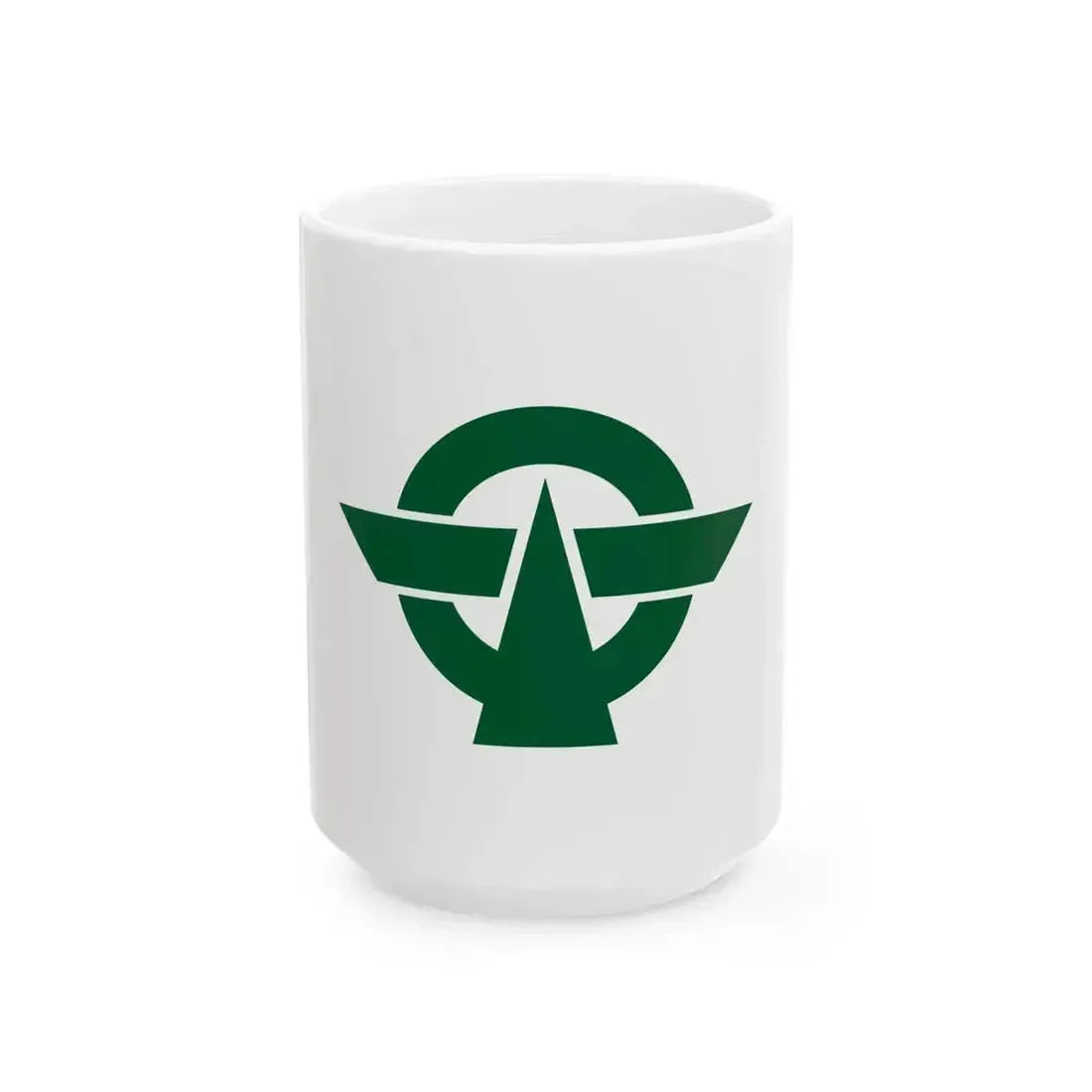 Flag of Kodaira Tokyo (Japan) White Coffee Mug 15oz - Go Mug Yourself