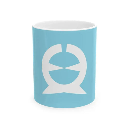 Flag of Kodama Saitama 1965-2006 (Japan) White Coffee Mug 11oz - Go Mug Yourself