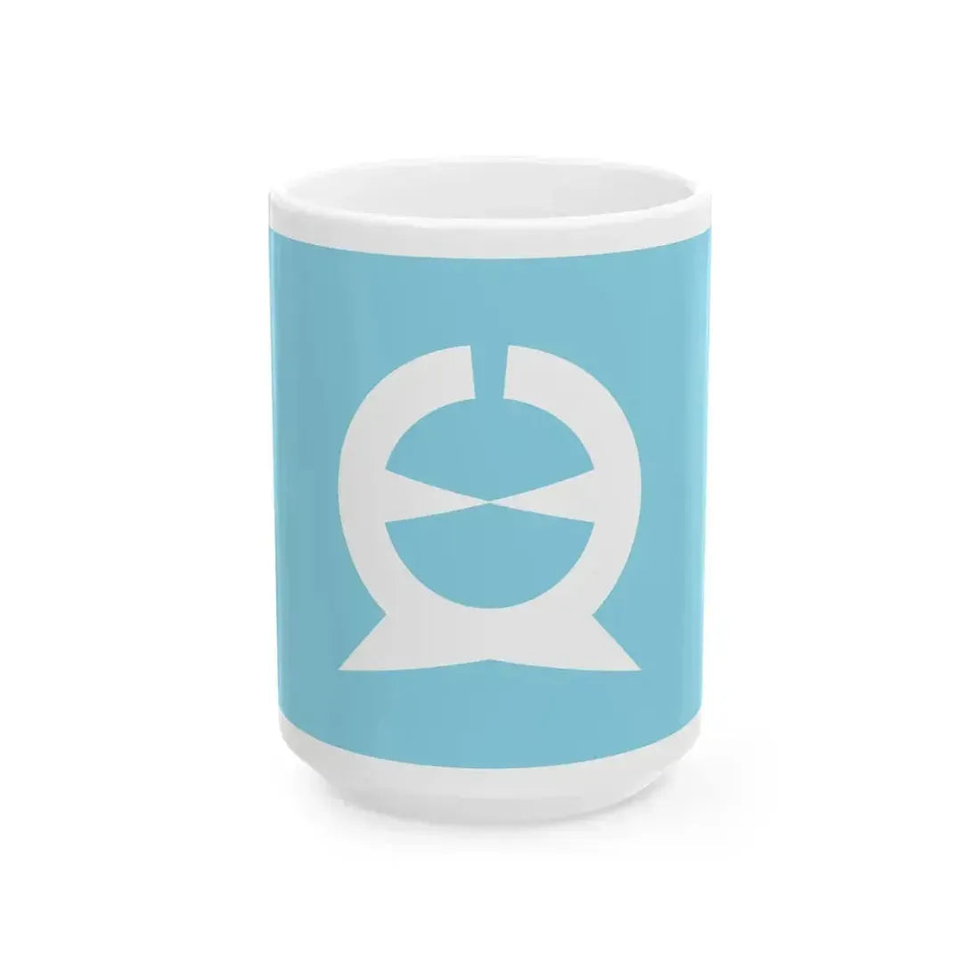 Flag of Kodama Saitama 1965-2006 (Japan) White Coffee Mug 15oz - Go Mug Yourself