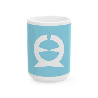 Flag of Kodama Saitama 1965-2006 (Japan) White Coffee Mug 15oz - Go Mug Yourself