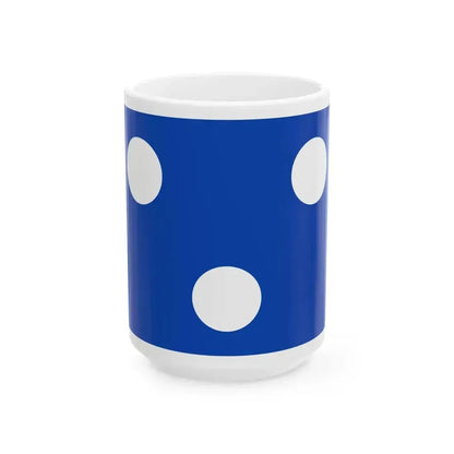 Flag of Koekelare (Belgium) White Coffee Mug 15oz - Go Mug Yourself