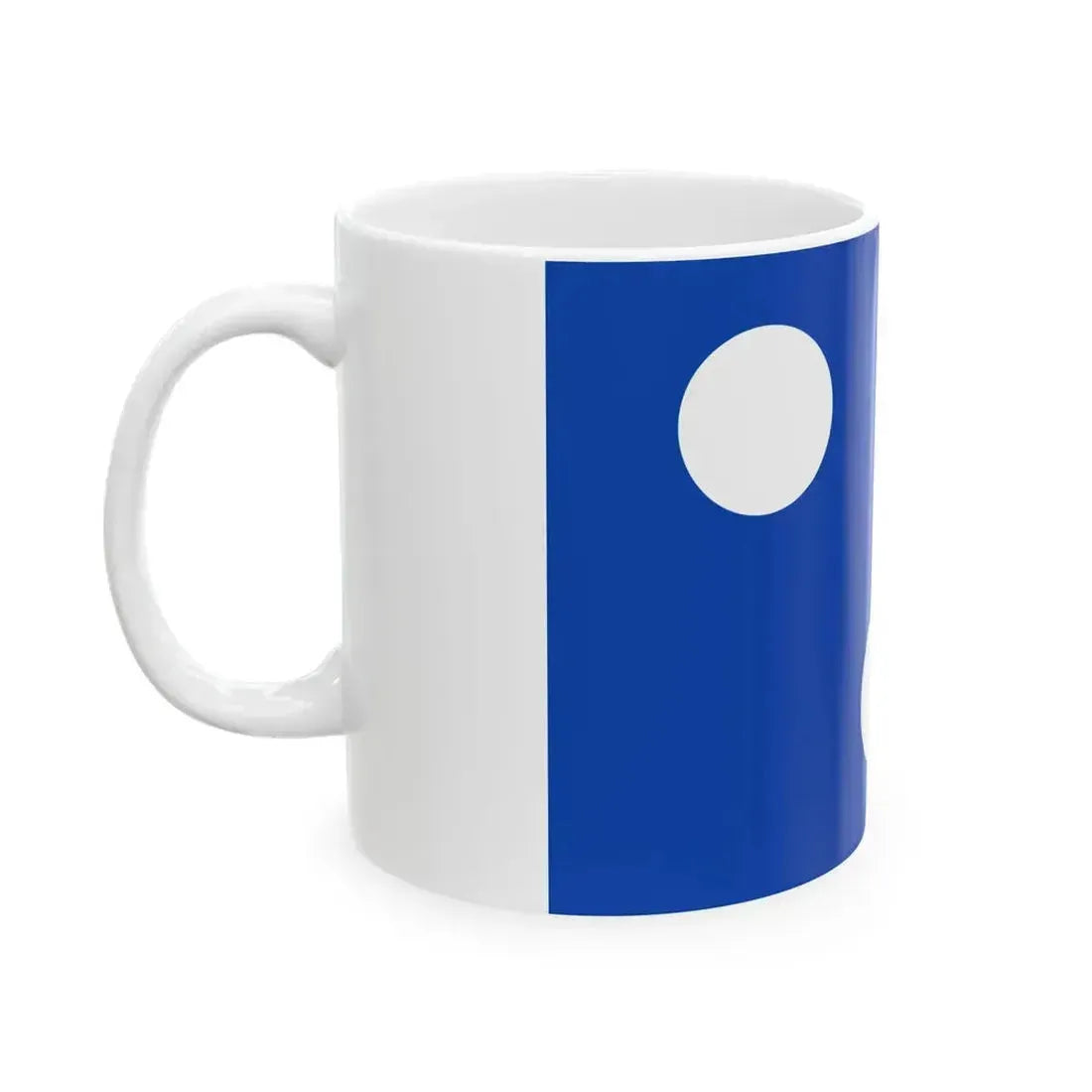Flag of Koekelare (Belgium) White Coffee Mug - Go Mug Yourself
