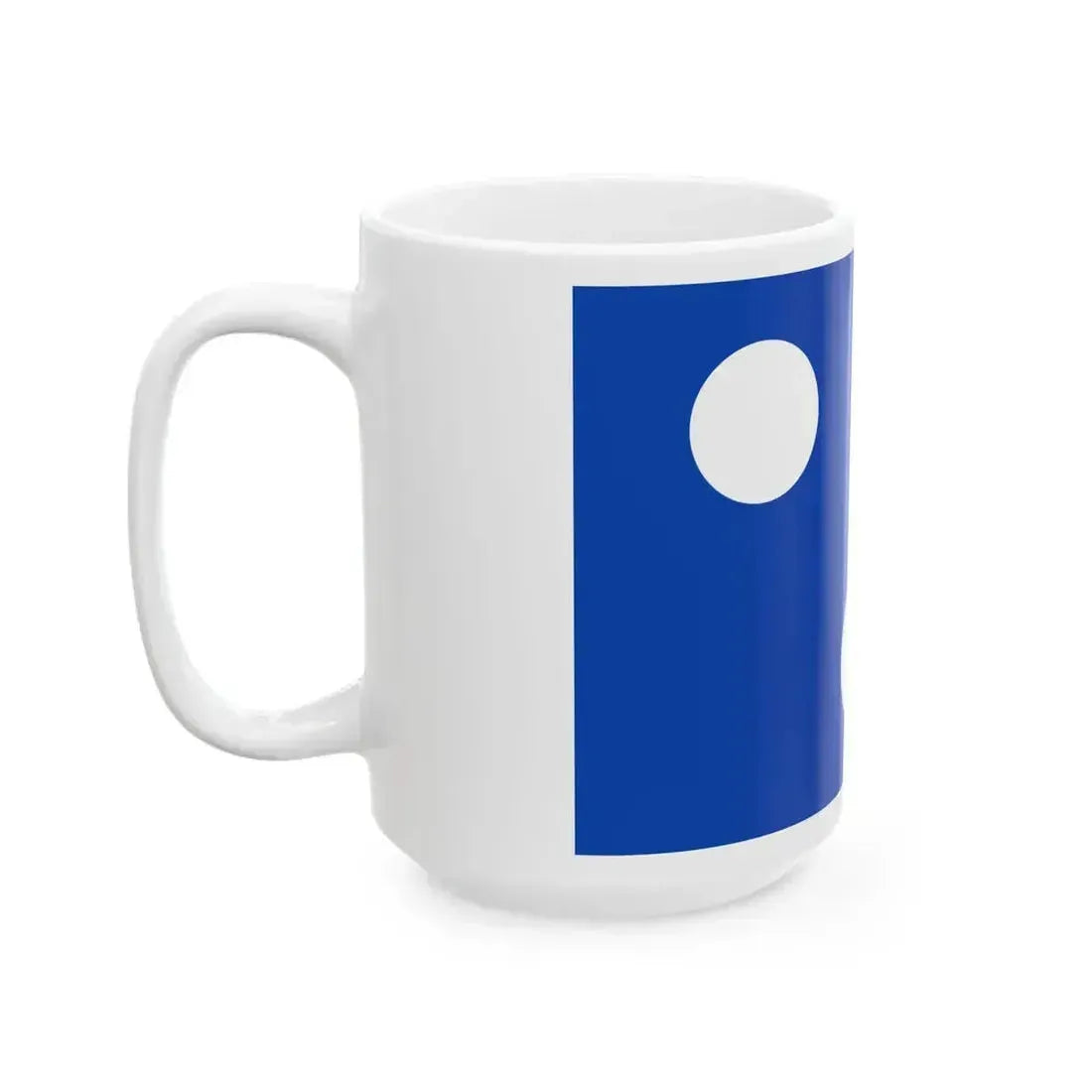 Flag of Koekelare (Belgium) White Coffee Mug - Go Mug Yourself