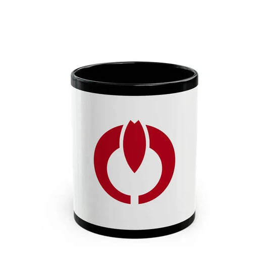 Flag of Koganei Tokyo Japan - Black Coffee Mug 11oz - Go Mug Yourself