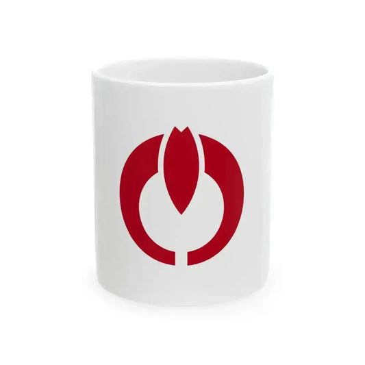 Flag of Koganei Tokyo (Japan) White Coffee Mug 11oz - Go Mug Yourself