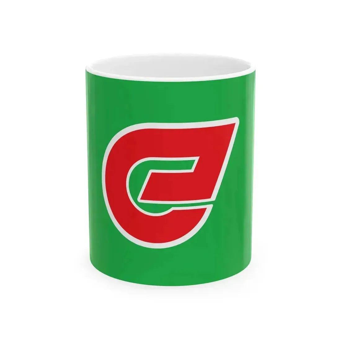 Flag of Kohoku Saga (Japan) White Coffee Mug 11oz - Go Mug Yourself