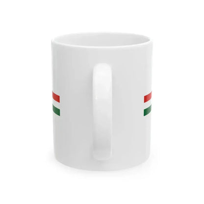 Flag of Koka (Hungary) White Coffee Mug - Go Mug Yourself