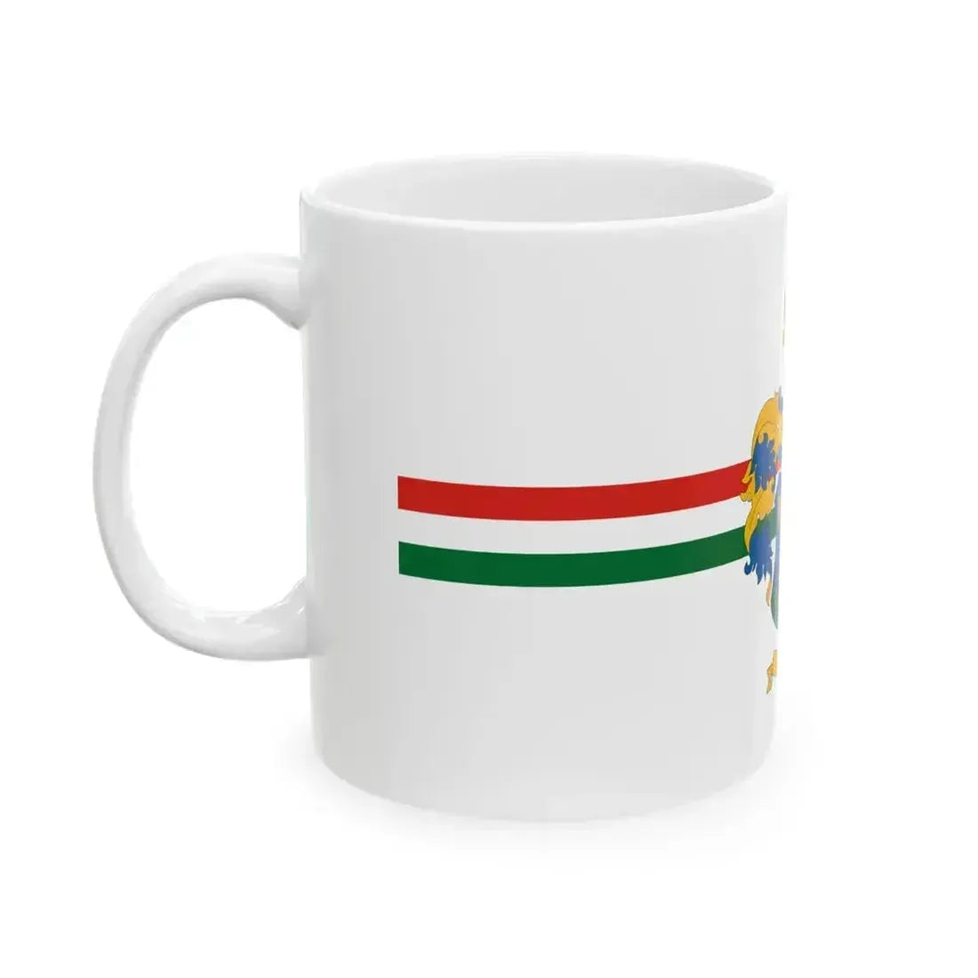 Flag of Koka (Hungary) White Coffee Mug - Go Mug Yourself