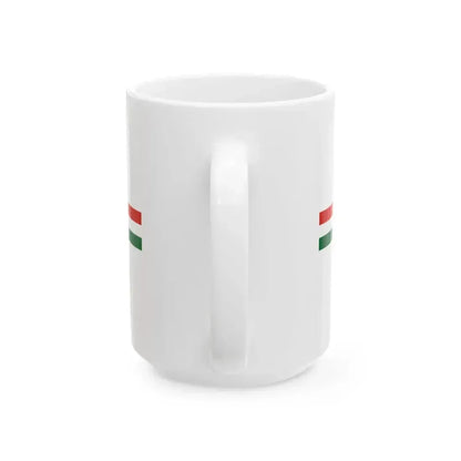 Flag of Koka (Hungary) White Coffee Mug - Go Mug Yourself