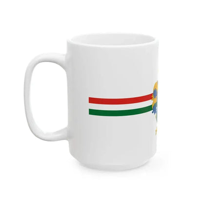 Flag of Koka (Hungary) White Coffee Mug - Go Mug Yourself