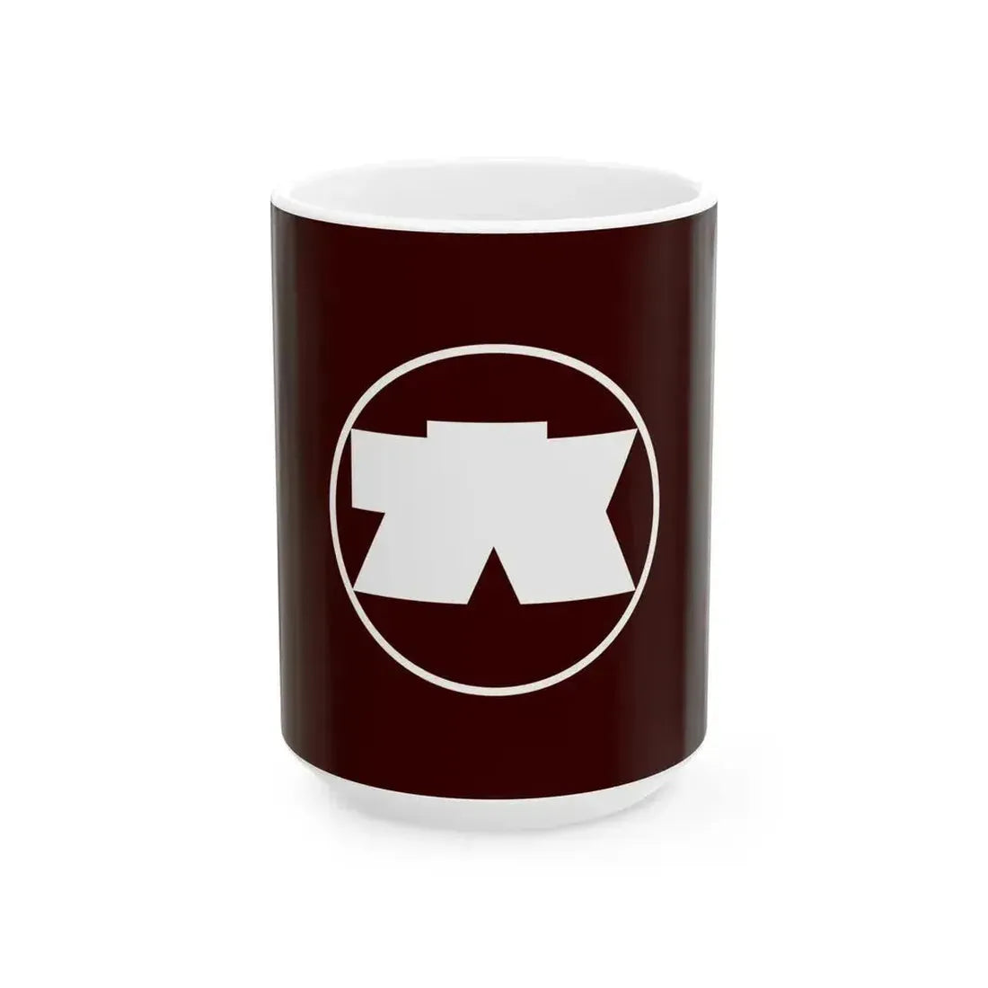 Flag of Kokonoe Oita (Japan) White Coffee Mug 15oz - Go Mug Yourself