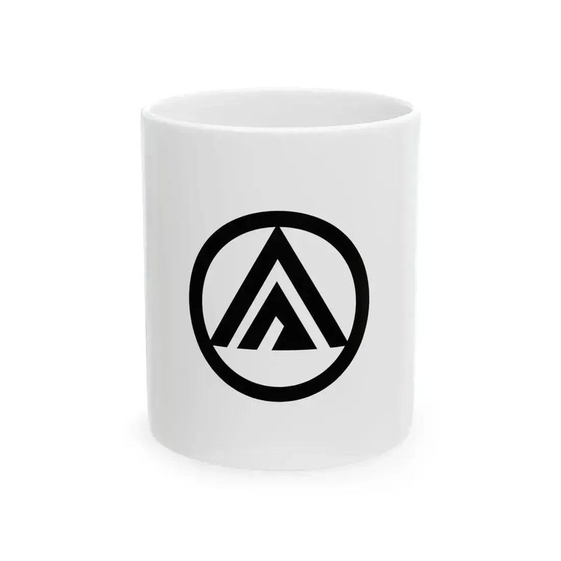 Flag of Kokubu Kagoshima 1955-2005 (Japan) White Coffee Mug 11oz - Go Mug Yourself