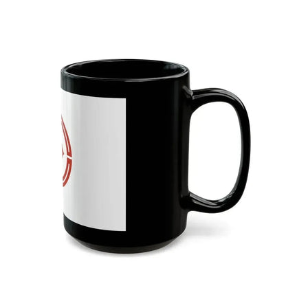 Flag of Kokubunji Tokyo Japan - Black Coffee Mug - Go Mug Yourself