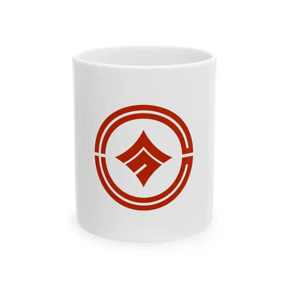 Flag of Kokubunji Tokyo Japan - White Coffee Mug 11oz - Go Mug Yourself