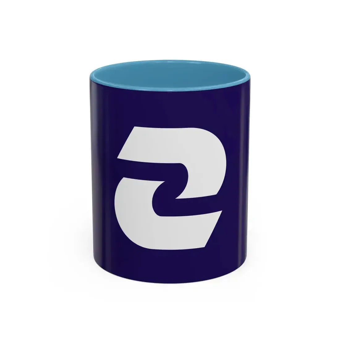 Flag of Komae Tokyo Japan - Accent Coffee Mug 11oz Light Blue - Go Mug Yourself
