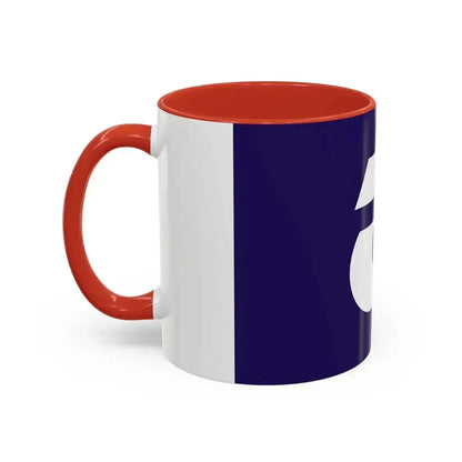 Flag of Komae Tokyo Japan - Accent Coffee Mug - Go Mug Yourself