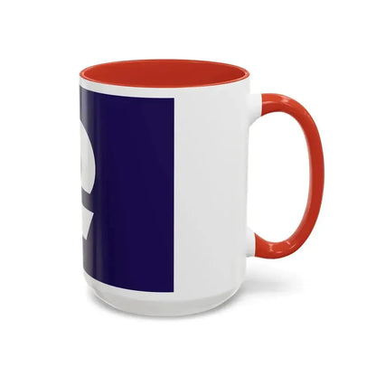Flag of Komae Tokyo Japan - Accent Coffee Mug - Go Mug Yourself