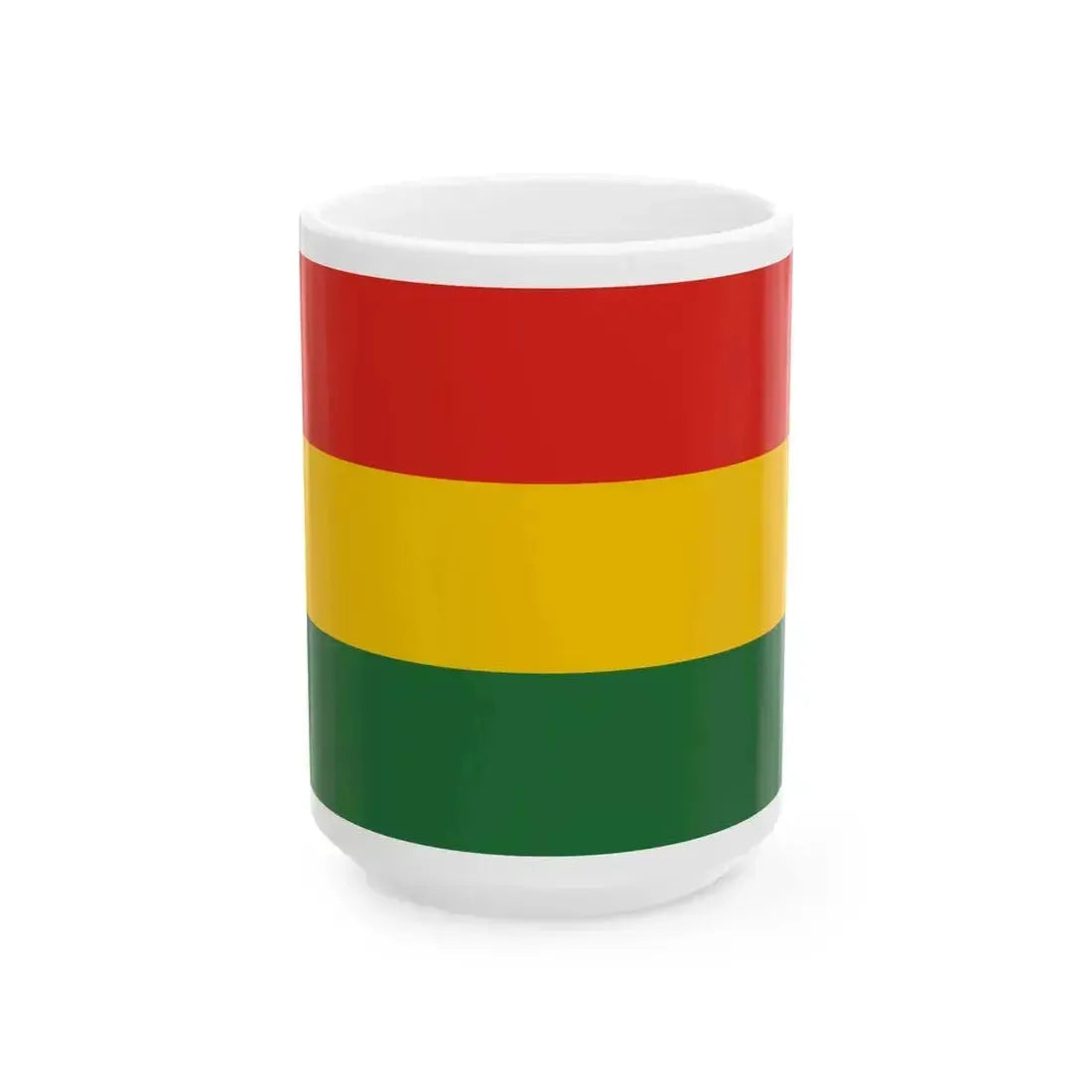 Flag of Komarom 1941 (Hungary) White Coffee Mug 15oz - Go Mug Yourself