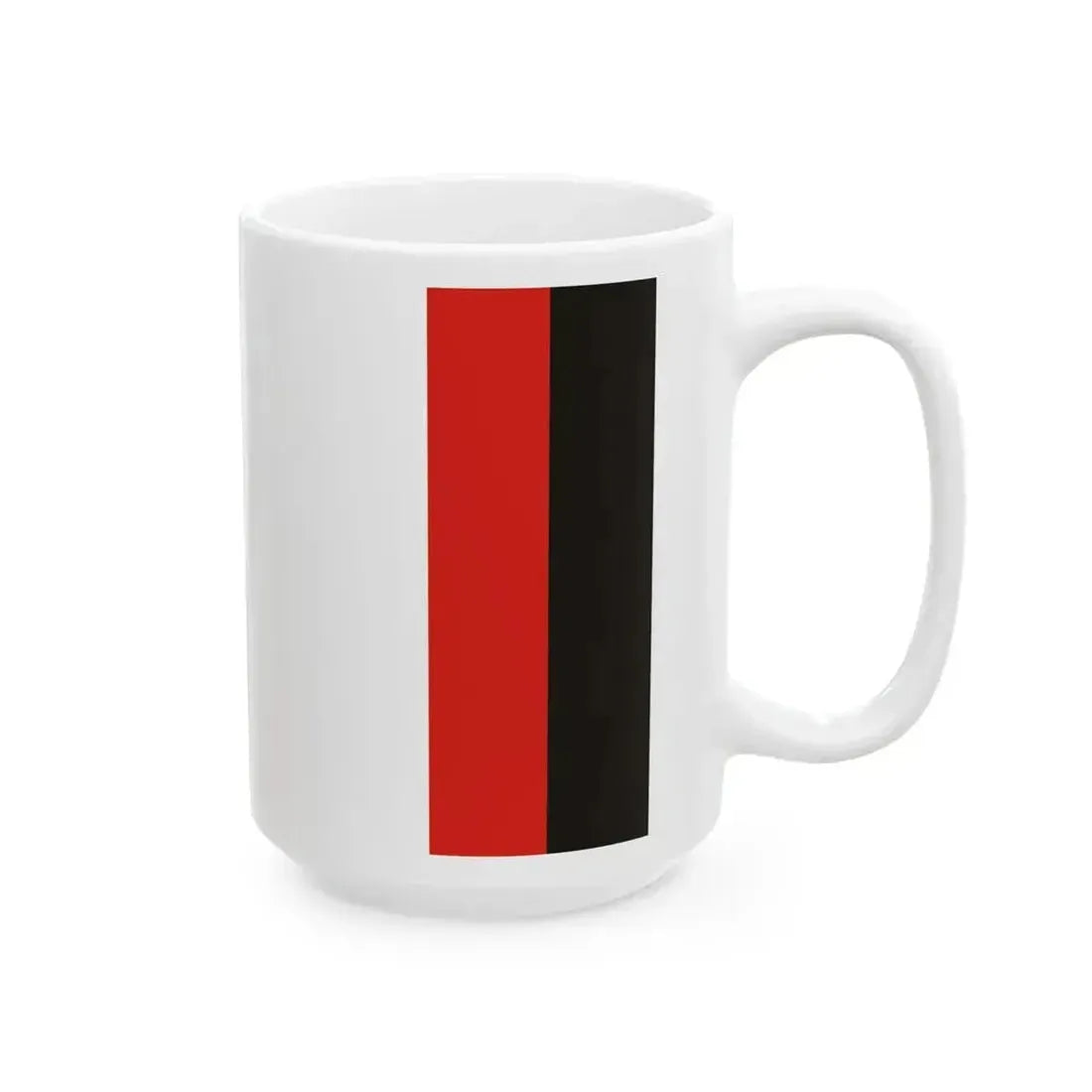 Flag of Komlo (Hungary) White Coffee Mug - Go Mug Yourself