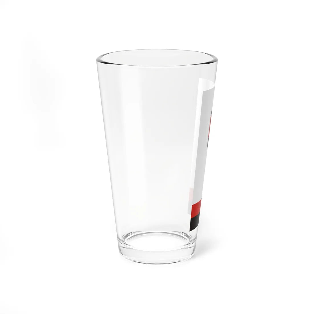 Flag of Komlo vertical (Hungary) Pint Glass 16oz - Go Mug Yourself