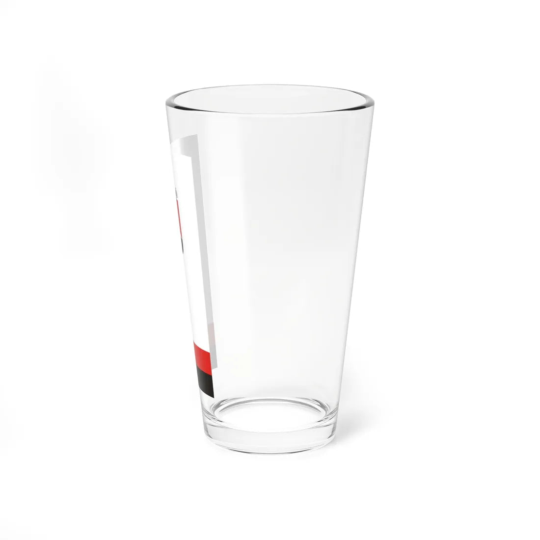 Flag of Komlo vertical (Hungary) Pint Glass 16oz - Go Mug Yourself