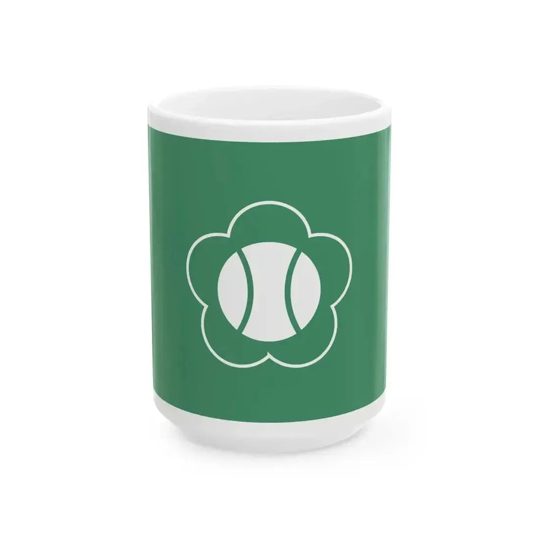 Flag of Komoro Nagano (Japan) White Coffee Mug 15oz - Go Mug Yourself