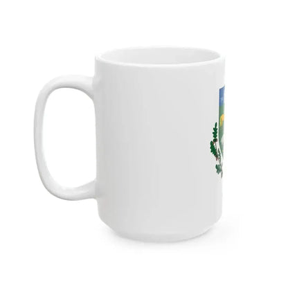 Flag of Kompoc (Hungary) White Coffee Mug - Go Mug Yourself