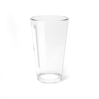 Flag of Kompoc vertical (Hungary) Pint Glass 16oz - Go Mug Yourself