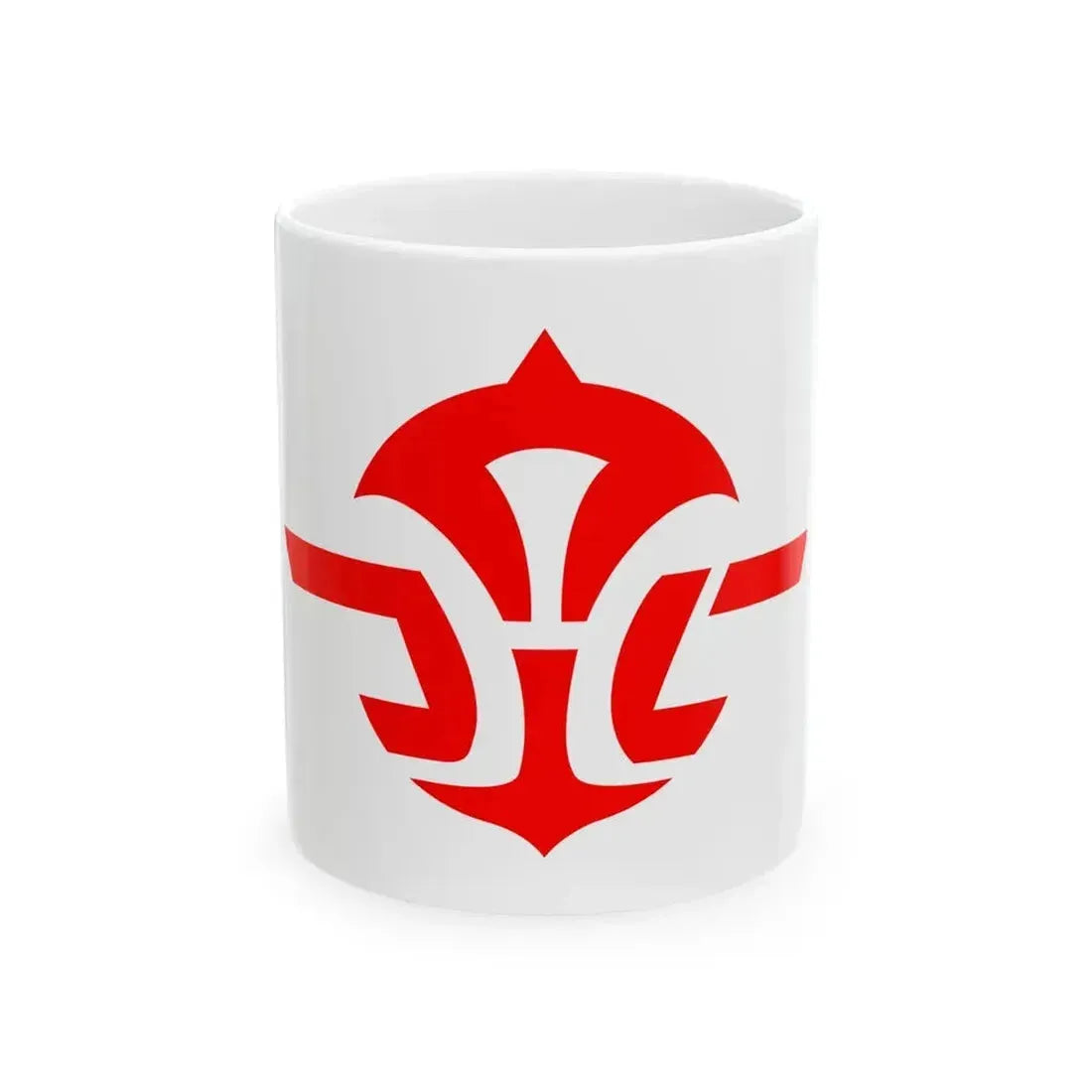 Flag of Konan Saitama 1976-2007 (Japan) White Coffee Mug 11oz - Go Mug Yourself