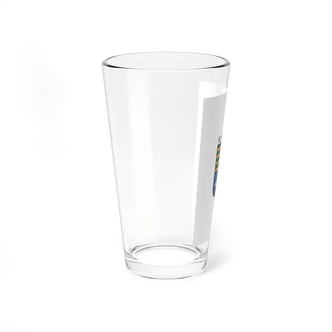 Flag of Kondoros vertical (Hungary) Pint Glass 16oz - Go Mug Yourself