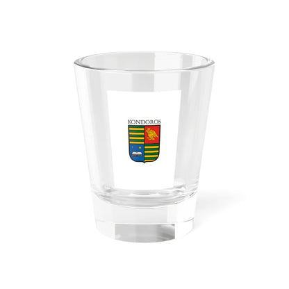 Flag of Kondoros vertical (Hungary) Shot Glass 1.5oz 1.5oz - Go Mug Yourself