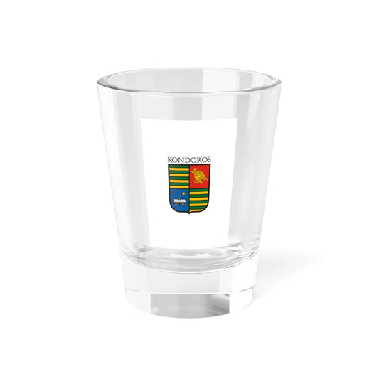 Flag of Kondoros vertical (Hungary) Shot Glass 1.5oz 1.5oz - Go Mug Yourself