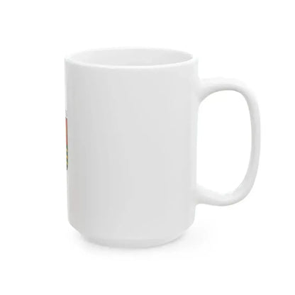 Flag of Kondoros vertical (Hungary) White Coffee Mug - Go Mug Yourself