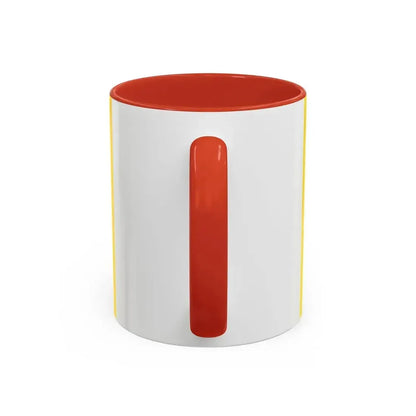 Flag of Konotop Ukraine - Accent Coffee Mug - Go Mug Yourself